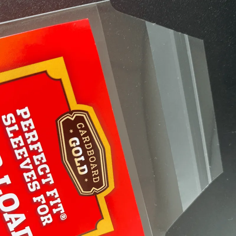 2,500ct Perfect Fit Graded Cards Sleeves - 140pt-190pt Size - Cardboard Gold