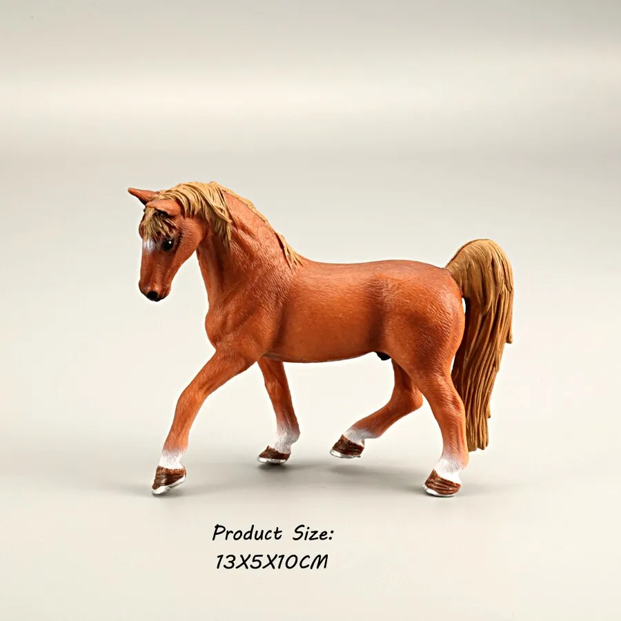 Animals Model Oldenburg Harvard  Action Figures Wild Steed Figurines Horse collection  Education Toys For Kids Gift