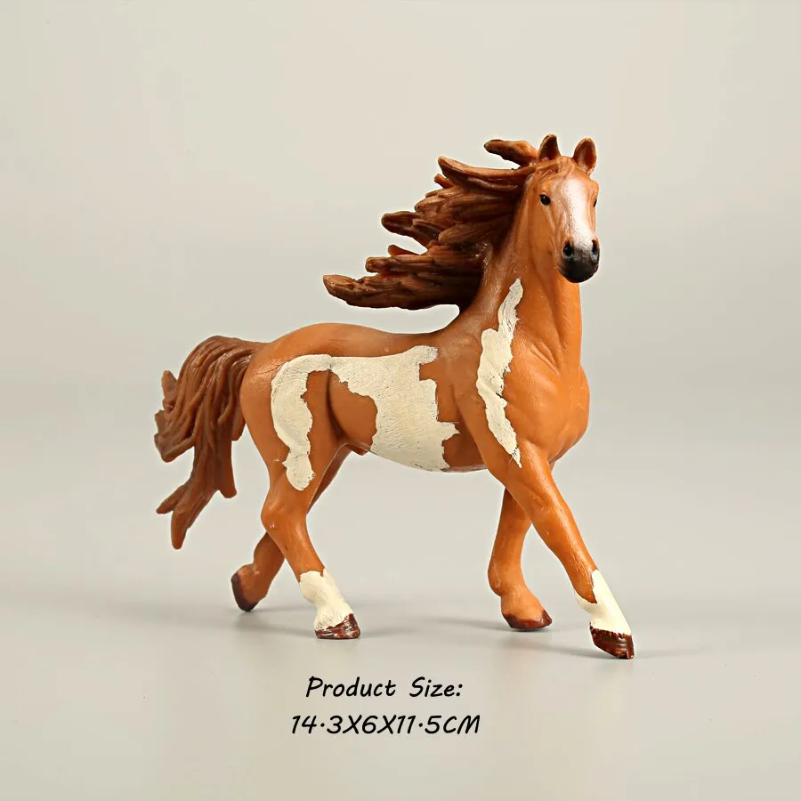 Animals Model Oldenburg Harvard  Action Figures Wild Steed Figurines Horse collection  Education Toys For Kids Gift