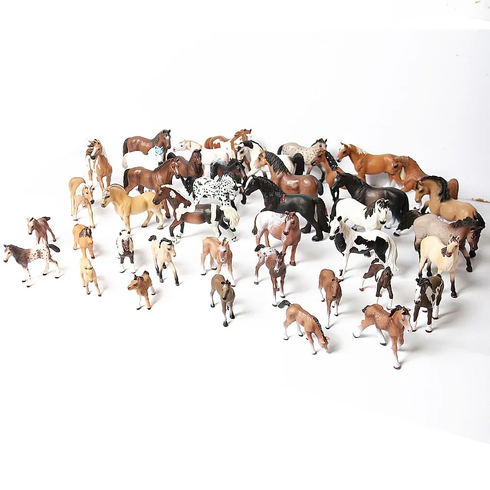 Animals Model Oldenburg Harvard  Action Figures Wild Steed Figurines Horse collection  Education Toys For Kids Gift
