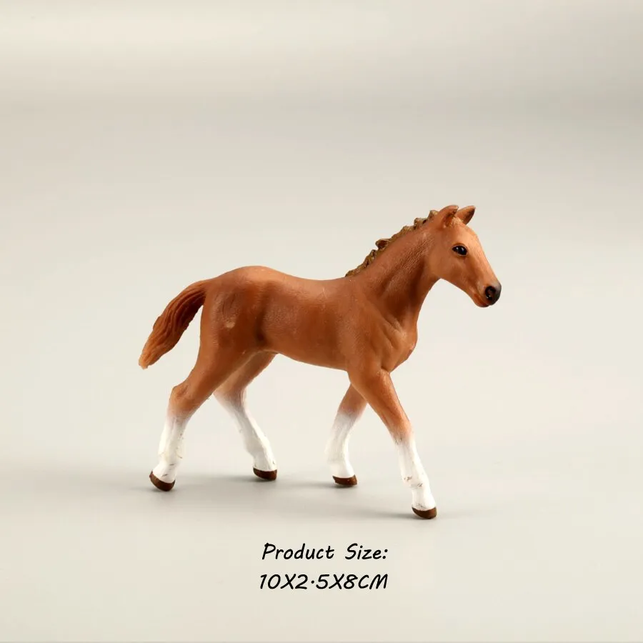 Animals Model Oldenburg Harvard  Action Figures Wild Steed Figurines Horse collection  Education Toys For Kids Gift
