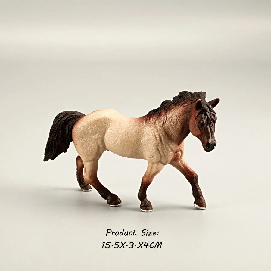 Animals Model Oldenburg Harvard  Action Figures Wild Steed Figurines Horse collection  Education Toys For Kids Gift