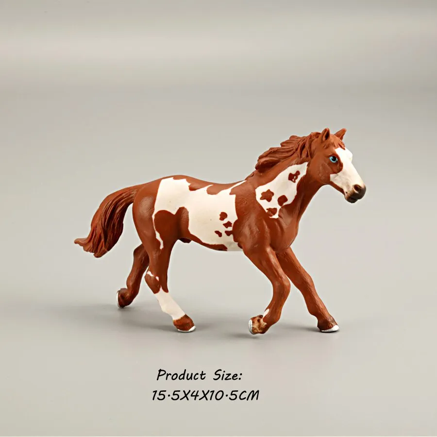 Animals Model Oldenburg Harvard  Action Figures Wild Steed Figurines Horse collection  Education Toys For Kids Gift