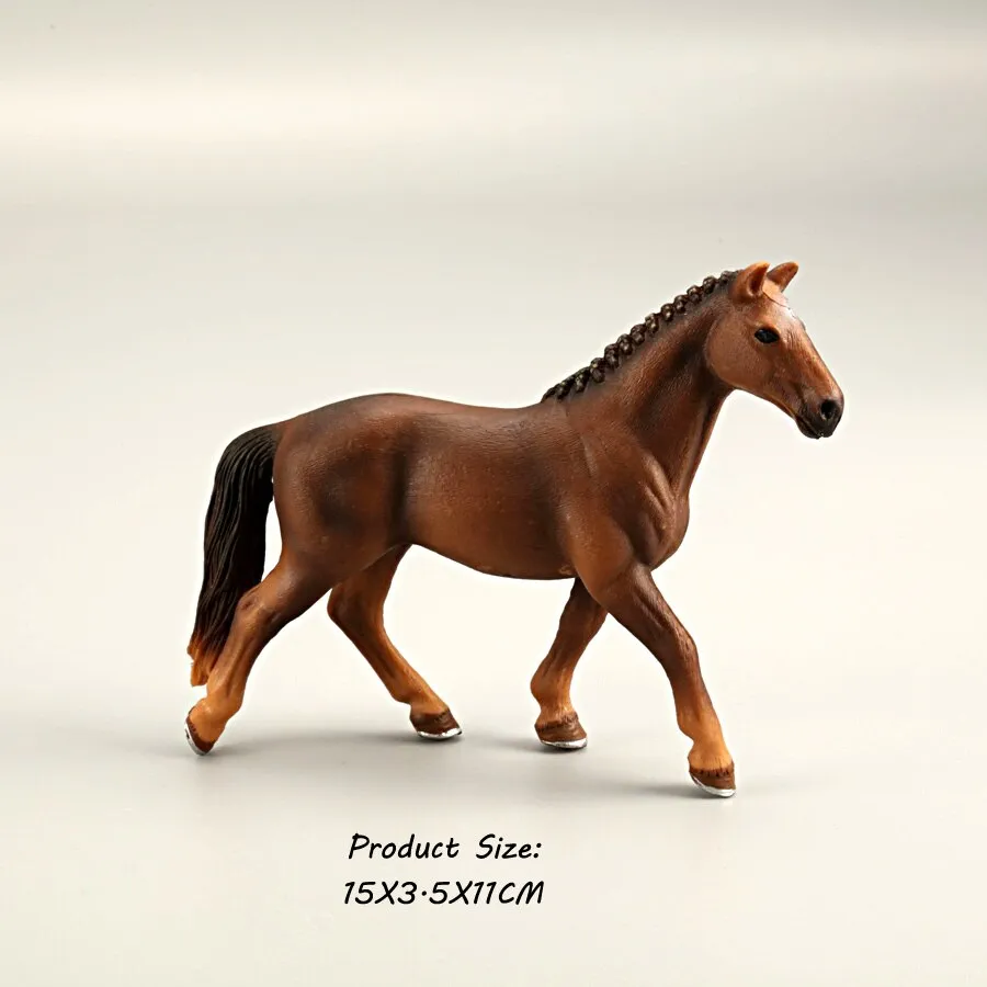 Animals Model Oldenburg Harvard  Action Figures Wild Steed Figurines Horse collection  Education Toys For Kids Gift