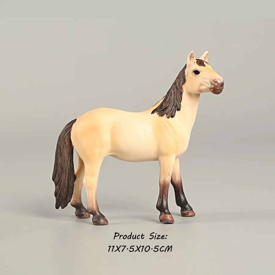 Animals Model Oldenburg Harvard  Action Figures Wild Steed Figurines Horse collection  Education Toys For Kids Gift