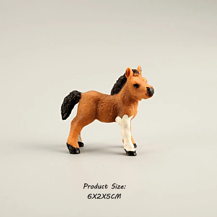 Animals Model Oldenburg Harvard  Action Figures Wild Steed Figurines Horse collection  Education Toys For Kids Gift