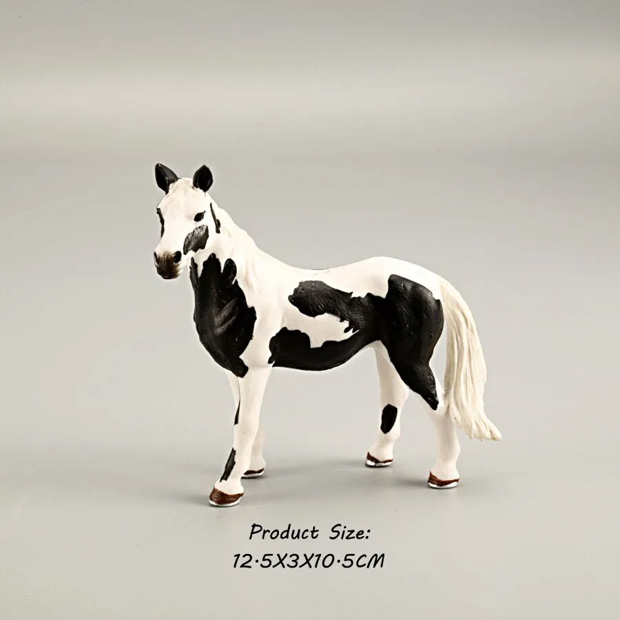 Animals Model Oldenburg Harvard  Action Figures Wild Steed Figurines Horse collection  Education Toys For Kids Gift