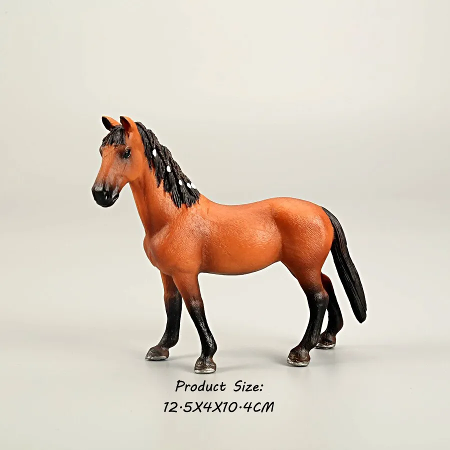 Animals Model Oldenburg Harvard  Action Figures Wild Steed Figurines Horse collection  Education Toys For Kids Gift