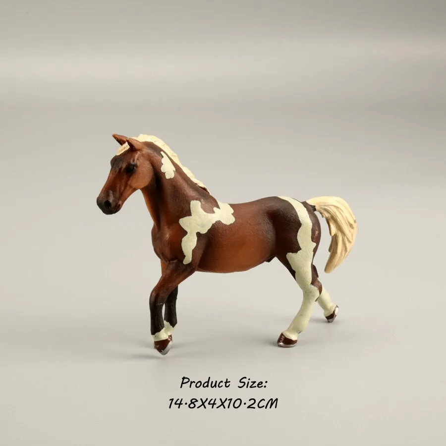 Animals Model Oldenburg Harvard  Action Figures Wild Steed Figurines Horse collection  Education Toys For Kids Gift