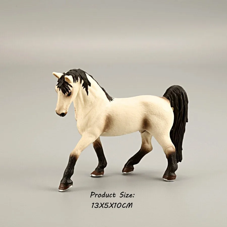 Animals Model Oldenburg Harvard  Action Figures Wild Steed Figurines Horse collection  Education Toys For Kids Gift