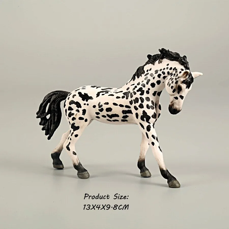 Animals Model Oldenburg Harvard  Action Figures Wild Steed Figurines Horse collection  Education Toys For Kids Gift