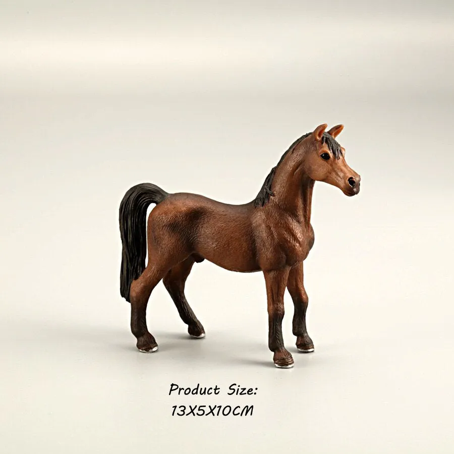 Animals Model Oldenburg Harvard  Action Figures Wild Steed Figurines Horse collection  Education Toys For Kids Gift