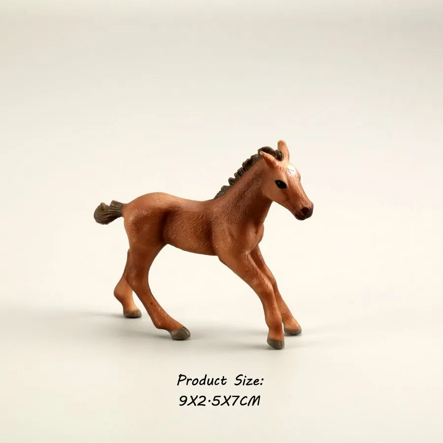 Animals Model Oldenburg Harvard  Action Figures Wild Steed Figurines Horse collection  Education Toys For Kids Gift