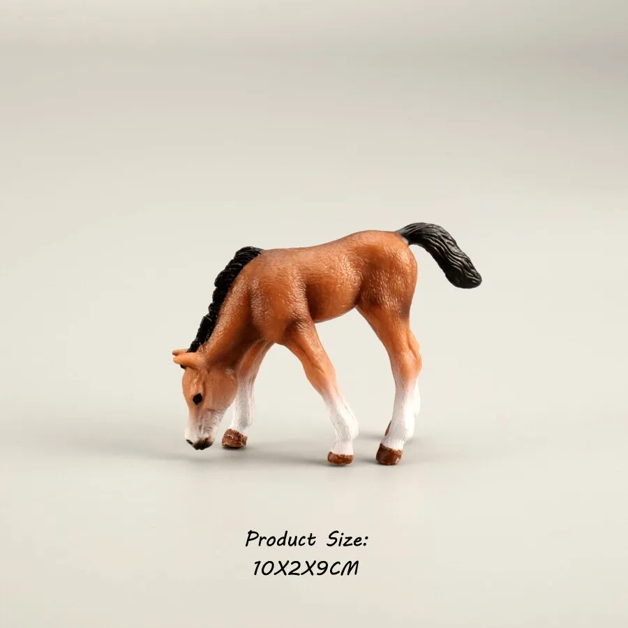 Animals Model Oldenburg Harvard  Action Figures Wild Steed Figurines Horse collection  Education Toys For Kids Gift