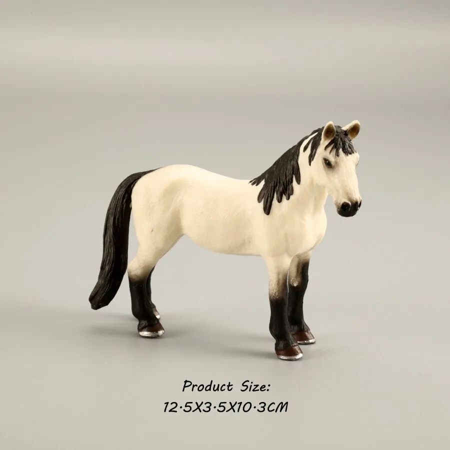 Animals Model Oldenburg Harvard  Action Figures Wild Steed Figurines Horse collection  Education Toys For Kids Gift