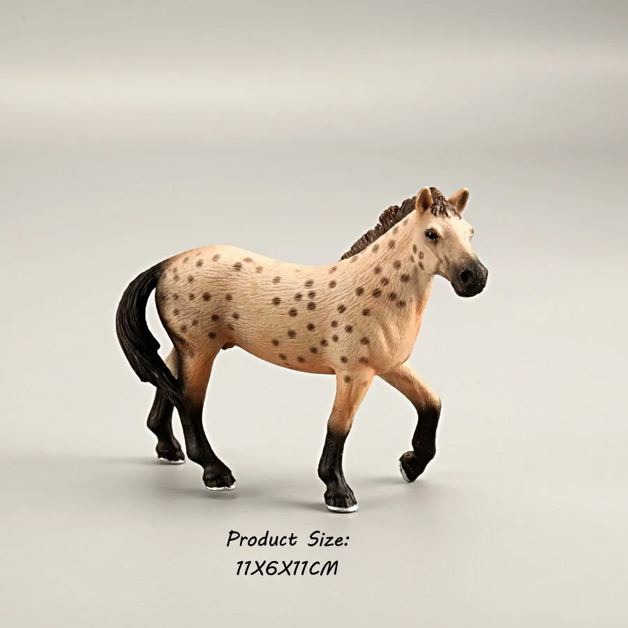 Animals Model Oldenburg Harvard  Action Figures Wild Steed Figurines Horse collection  Education Toys For Kids Gift