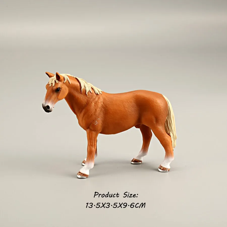 Animals Model Oldenburg Harvard  Action Figures Wild Steed Figurines Horse collection  Education Toys For Kids Gift