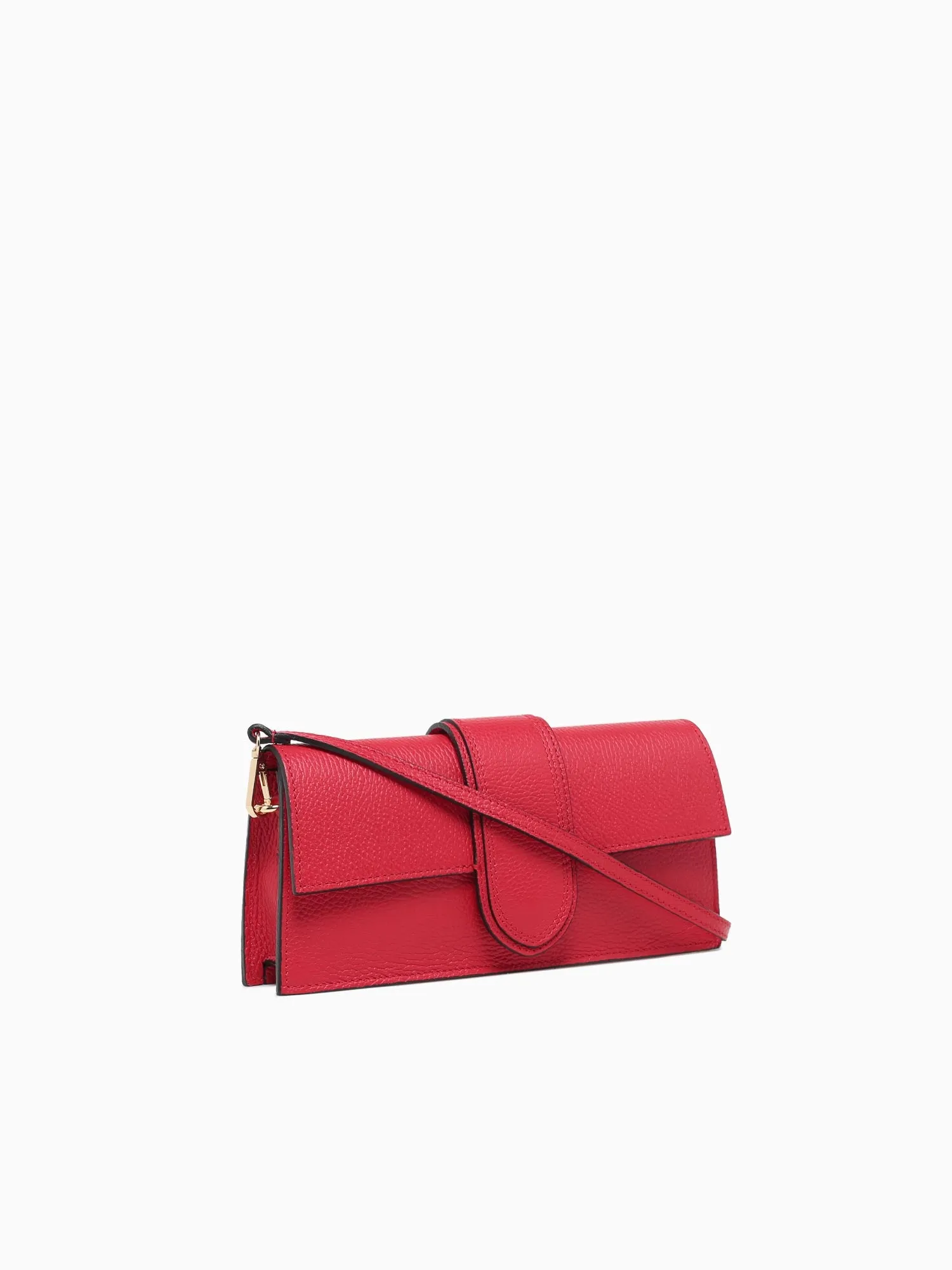 Elias Triangle Shoulder Bag Rosso