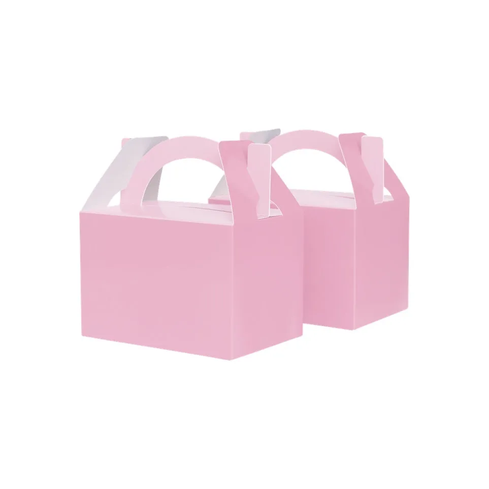 Five Star Classic Pastel Pink Mini Lunch Boxes - 10 Pkt