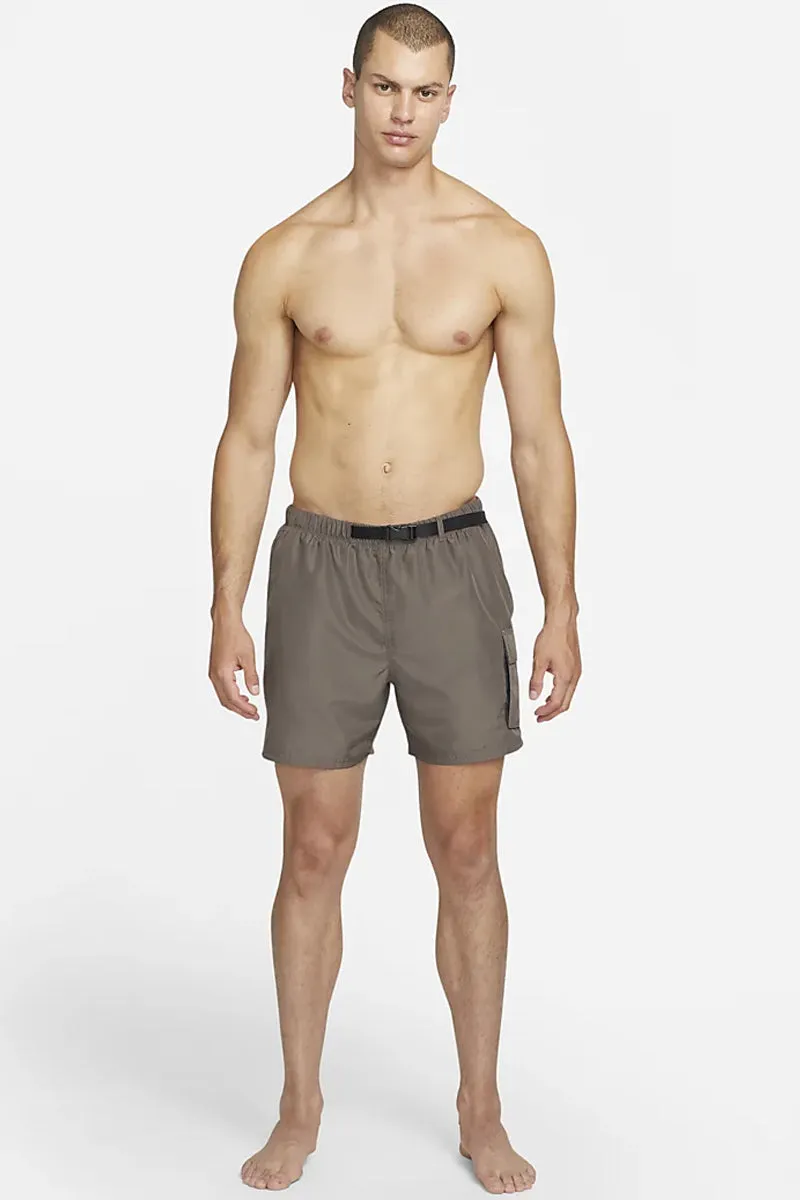 Nike - Belted Packable 5" Volley Short (Ironstone)