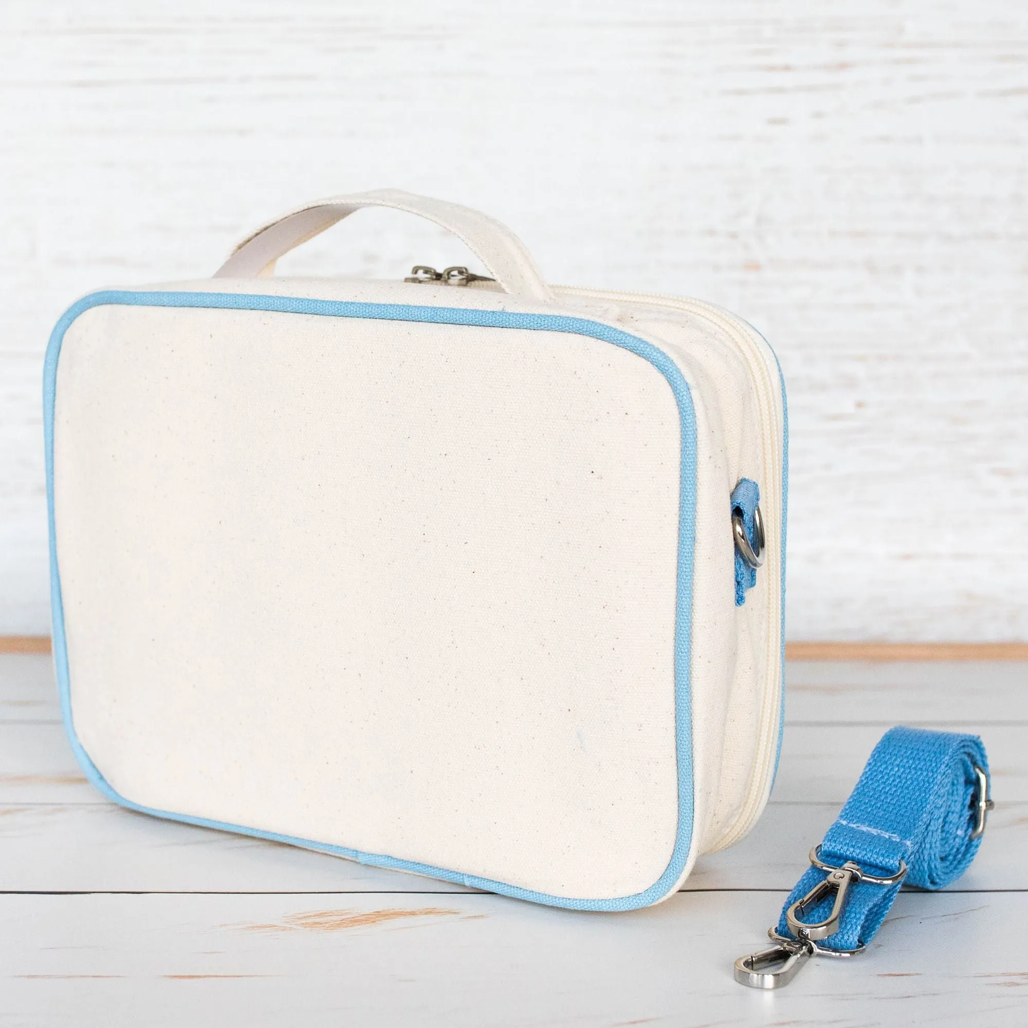 Organic Cotton Insulated Lunch Bag - Bulldog