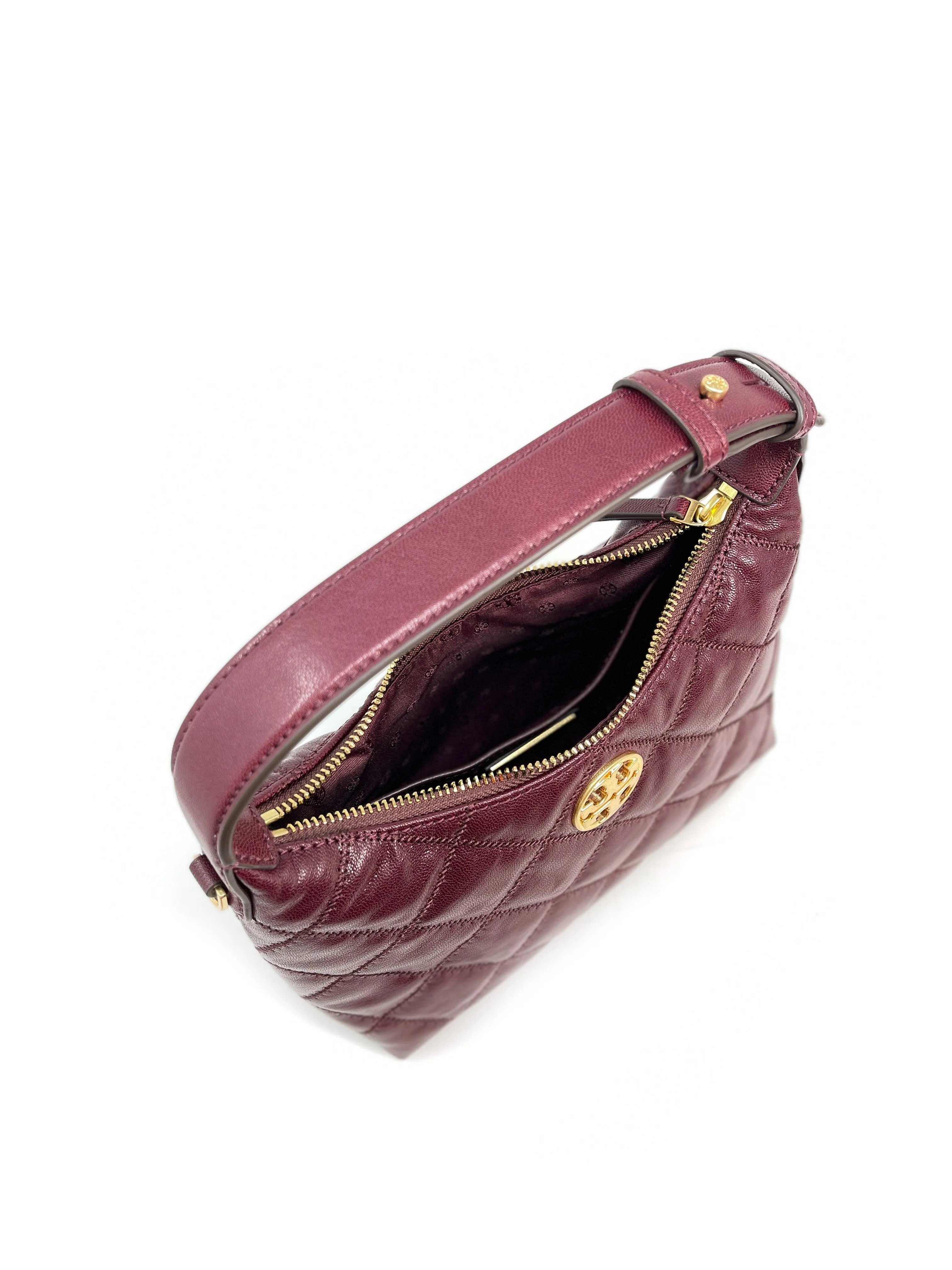 Tory Burch Claret Willa Mini Hobo