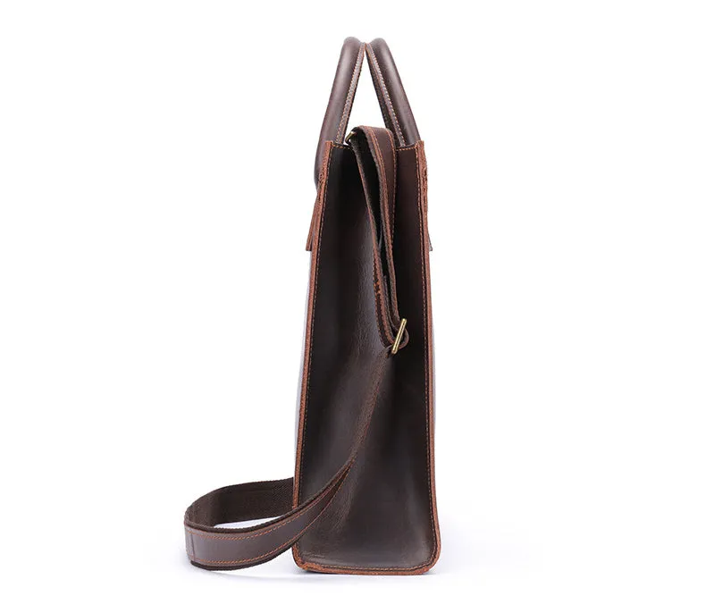 Vintage Business Leather Crossbody Bags for Men 5025