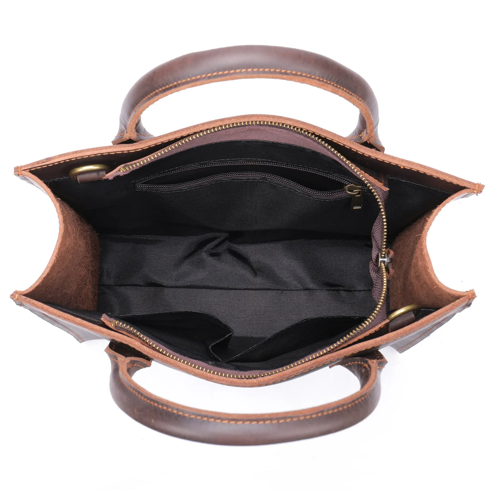 Vintage Business Leather Crossbody Bags for Men 5025