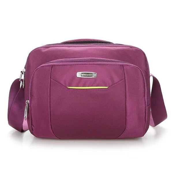 Women Men Nylon Multifunction Sport Daily Casual Handbag Shoulder Bag Crossboby