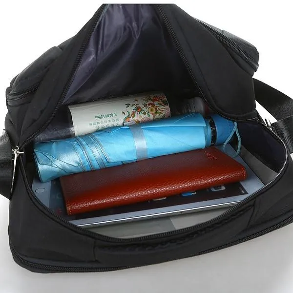 Women Men Nylon Multifunction Sport Daily Casual Handbag Shoulder Bag Crossboby